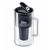 Vandens filtro ąsotis Aquaphor Nord A5 H Juodas Glass filter jug, juodas
