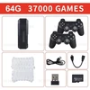 X2 Plus 4K Game Stick GD10 Pro Retro vaizdo žaidimų konsolė 128G Integruoti 41000 3D žaidimai su dviem žaidimų pultu 40+ emuliatoriais, skirtais N64/PSP