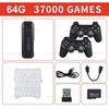 X2 Plus 4K Game Stick HD vaizdo žaidimų konsolė 128G Integruota 41000 3D Games 40+ simuliatoriai, skirti N64/PSP su belaidžiu valdikliu