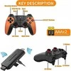 X2 Ultra Video Game Stick konsolė arba TIK 2.4G dvigubas belaidis valdiklis 4K HD30000 žaidimai 64G/128G retro žaidimai Kalėdų dovana 64G
