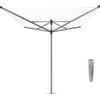 Brabantia Besis. Džiov. Lift-O-Matic 60m met. str. - Metallic Pilkas