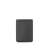 Brabantia Bo Waste Bin, 7L - Mineral Infinite Pilkas