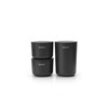Brabantia Renew laikymo indeliai 3vnt. - Dark Pilkas
