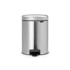 Brabantia Šiukšlių dėžė, NewIcon, 5L - Matt Steel