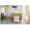 Brabantia Šiukšlių dėžė su pedalu, Bo 60L - matinės plieno spalvos
