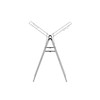 Brabantia Skalbinių džiovyklė HangOn, 15m - Metallic Pilkas