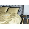 MIEGO GURU PREMIUM satino paklodė su guma “Light rusvai gelsvas” (TC300) 200x220cm