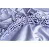 MIEGO GURU PREMIUM satino paklodė su guma “Levander” (TC300) 200x200cm