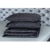 MIEGO GURU PREMIUM satino patalynės komplektas “Ash Gray” (TC300) 200x220cm
