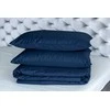 MIEGO GURU PREMIUM satino patalynės komplektas “Navy” (TC300) 220x240cm