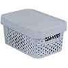 Daiktadėžė CURVER, 4,5 l, pilka, 27×19×12 cm