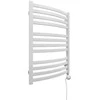 Plaukų džiovintuvas Elektrinis rankšluosčių džiovintuvas Terma D01 500 mm x 950 mm, baltas