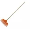 Grabie Greblys su mediniu kotu pvc oraninis 134cm 22 mm
