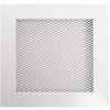 Grotelės židiniui HEARTH, baltos, 170 x 170 mm
