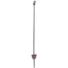 Ovalus metalinis stulpelis 105 cm 441457