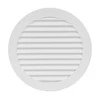 Plast. ventiliacijos grotelės EUROPLAST VR125, D125, baltos