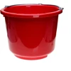 Plastmasinis kibiras 12 l raudonas 29881-1