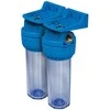 Amg Srl Vandens filtro korpusas dvigubas (1A3090411B ¾"-¾"–9 3/4")