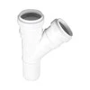 Magnaplast Vidaus kanalizacijos trišakis HTplus, Ø40/40 mm, 45°, baltas