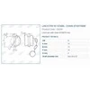 Tvirtinimo kaištis su grandine 16x70 mm 00248