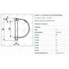Fiksavimo kaištis 8x80 mm 01369/05911 5vnt