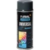 Aeroziliniai universalūs dažai INRAL UNIVERSAL antracito pilka RAL7016 blizgūs 400 ml.