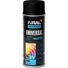Aeroziliniai universalūs dažai INRAL UNIVERSAL matinė tamsiai juoda RAL9005 400 ml.