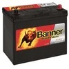 Banner 45 Ah 390A -+ 12V Power akumuliatorius 238x129x203/225mm