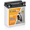 Akumuliatorius PowerTec YB12A-B, motociklinis, 12 Ah, 12 V, 120 A, starterinis