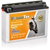 Akumuliatorius PowerTec YB16AL-A2, motociklinis, 16 Ah, 12 V, 175 A, starterinis