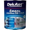 Alkidinė emalė DEKART PF-115P, šviesiai žalia, 0.9kg