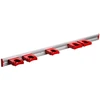 Laikiklių bėgelis su 5 laikikliais 9-0302-2 90 cm