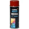 Aerozoliniai universalūs dažai INRAL UNIVERSAL ugnies raudona RAL3000 blizgūs 400 ml.