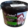 Dažai gumos pagrindu FARBA GUMOVA, rudi RAL8017, 3.5kg