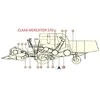 Diržas HARVEST BELTS 25x16/H-5760 CL 653120.0