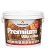 Medinių fasadų dažai TOPCOLOR PREMIUM VILLA LATEX pusiau matiniai, švediška vyšnia, 3 L