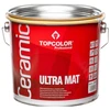 Padidinto matiškumo lateksiniai dažai TOPCOLOR CERAMIC ULTRA MAT, A bazė, 2,5 l