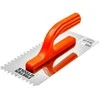 Nerūdijančio plieno glaistyklė Faster Tools 092, dantyta, 130x280 mm