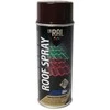 Aerozoliniai dažai stogo dangai INRAL ROOF SPRAY šokoladiniai RAL8017 400 ml.