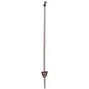 Ovalus metalinis stulpelis 105 cm 441457