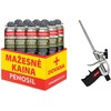 Sandarinimo putos PENOSIL Window &amp; Door Elastic 750 ml, 12 vnt + putų pistoletas C1