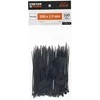 Sąvaržos laidams 100x1.9 mm 100vnt. / FASTER TOOLS FT380-49