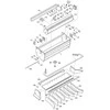 Smulkinimo peilis NH 84068444 /175X50X4.5X20/ HF44443