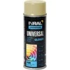 Universalūs aerozoliniai dažai INRAL UNIVERSAl smėlis RAL1001 blizgūs 400 ml.