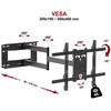 FN TV laikiklis ONYX 20 32"-70"(iki 45 kg,VESA 60*40cm)