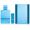 Al Haramain Amber Oud Aqua Dubai Extrait de Parfum 200 ml + Pocket Purškiklis Papildomas (unisex)