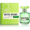 Benetton United Dreams Live Free EDT tualetinis vanduo moterims, 80 ml