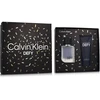 Set Calvin Klein: Defy Woody-aromatic Dušo želė & Šampūnas 2-In-1, 100 ml + Defy Eau De Toilette For Men, 50 ml