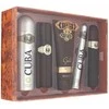 Cuba Gold Must Have rinkinys tualetinio vandens purškiklis 100 ml + tualetinis vandens purškiklis 35 ml + purškiamas dezodorantas 200 ml + dušo želė 200 ml + po skutimosi 100 ml