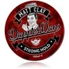 Dapper Dan Matt Clay stiprios fiksacijos, matinis plaukų modeliavimo molis, 100 ml